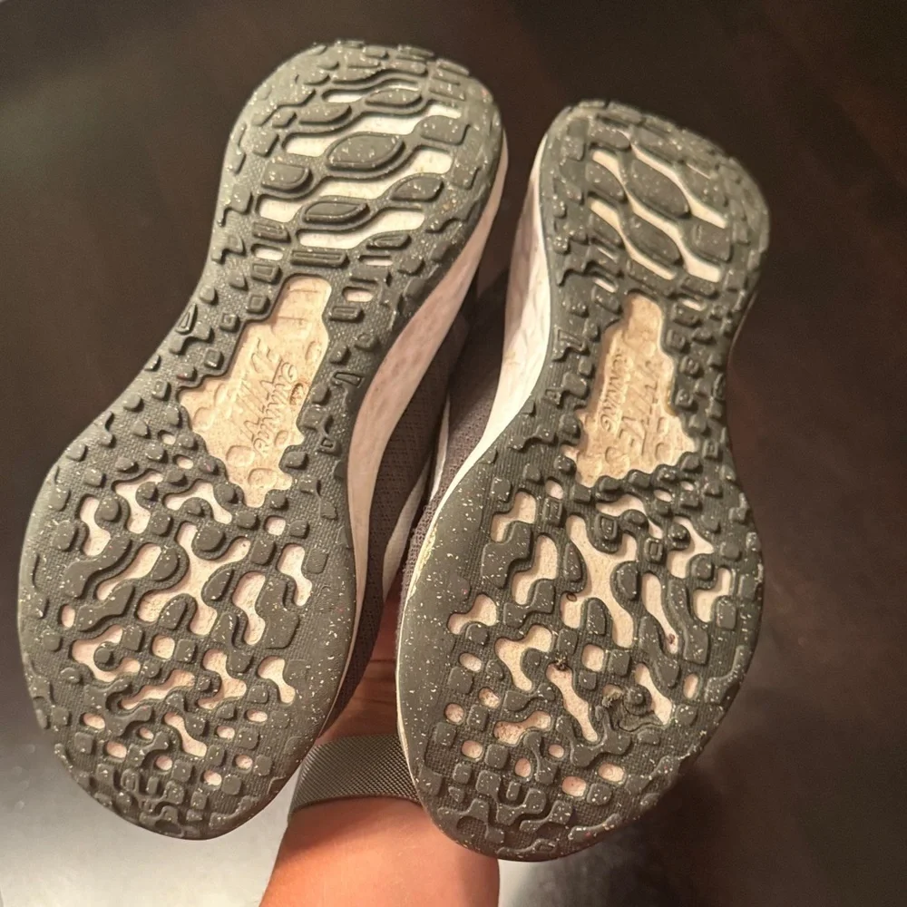 Nike Kids Charcoal and White Sneakers